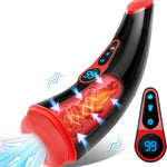 9 Sucking 9 Vibrating Male Masturbator Heating Vagina Masturbation Blowjob