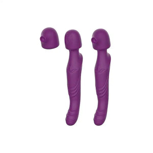 Vibrador feminino de cabeça dupla