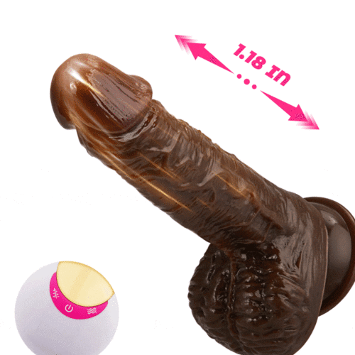 Simulação Pênis Vibração Sem Fio Dildo