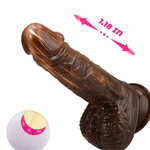 Simulação Pênis Vibração Sem Fio Dildo