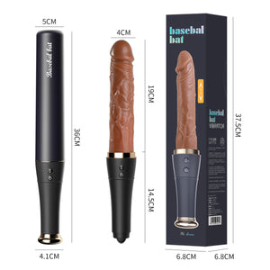 Taco de beisebol dildo feminino clitóris masturbação dispositivo simulação dildo máquina de sexo automática