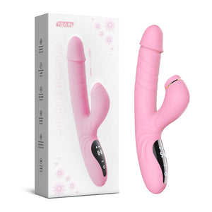 Alongamento sucção vibratório ponto G AV Stick pênis feminino sexo masturbação brinquedo