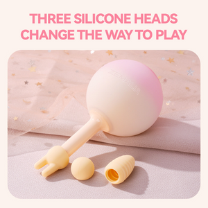Vibrador de controle sensível à pressão Pink Gradient Lollipop