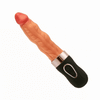 Riley 7 Wriggling Quiet 9 Vibrador Aquecimento Vaginal Anal Vibrador Realista Dildo 9,65 Polegadas