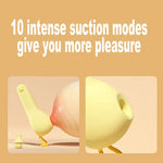 Pato plano chupando vibração ovo pulando brinquedo sexual feminino adulto