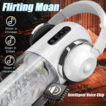 10-Frequency Rotating 10-Frequency Retractable Male Masturbator