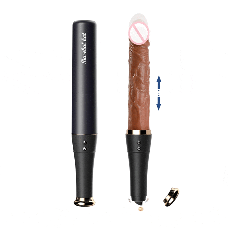 Taco de beisebol dildo feminino clitóris masturbação dispositivo simulação dildo máquina de sexo automática