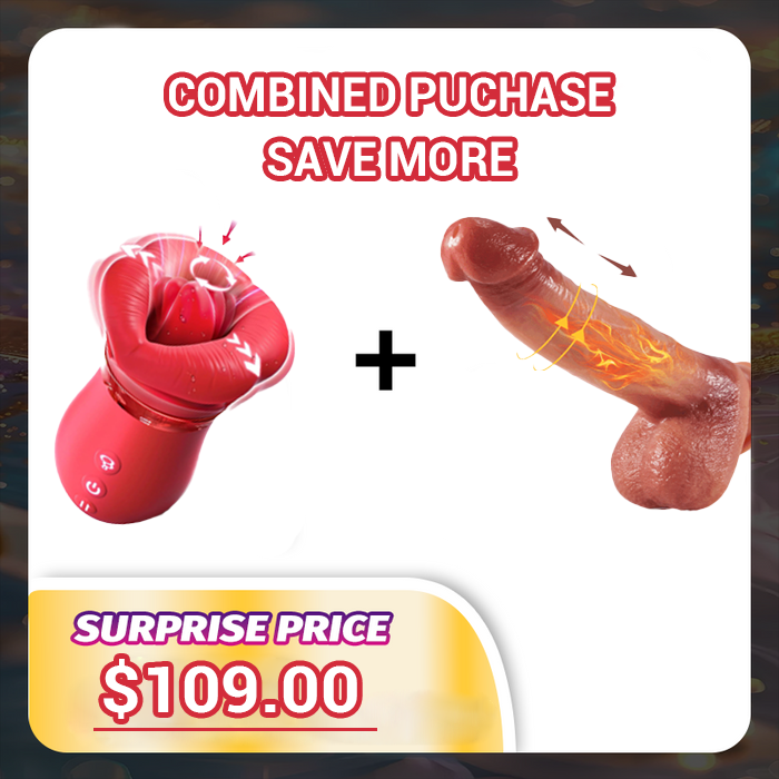 Vibrador 5 em 1 com sucção bucal, brinquedo sexual de rosas + 9 vibradores, 3 impulsos e balanços, aquecimento inteligente, vibrador realista de 6,3 polegadas, conjunto