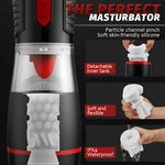 4 Sucking Modes Penis Cup 7 Tongue Licking Male Masturbator Cup